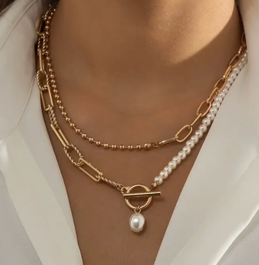 Pearly Look Necklace