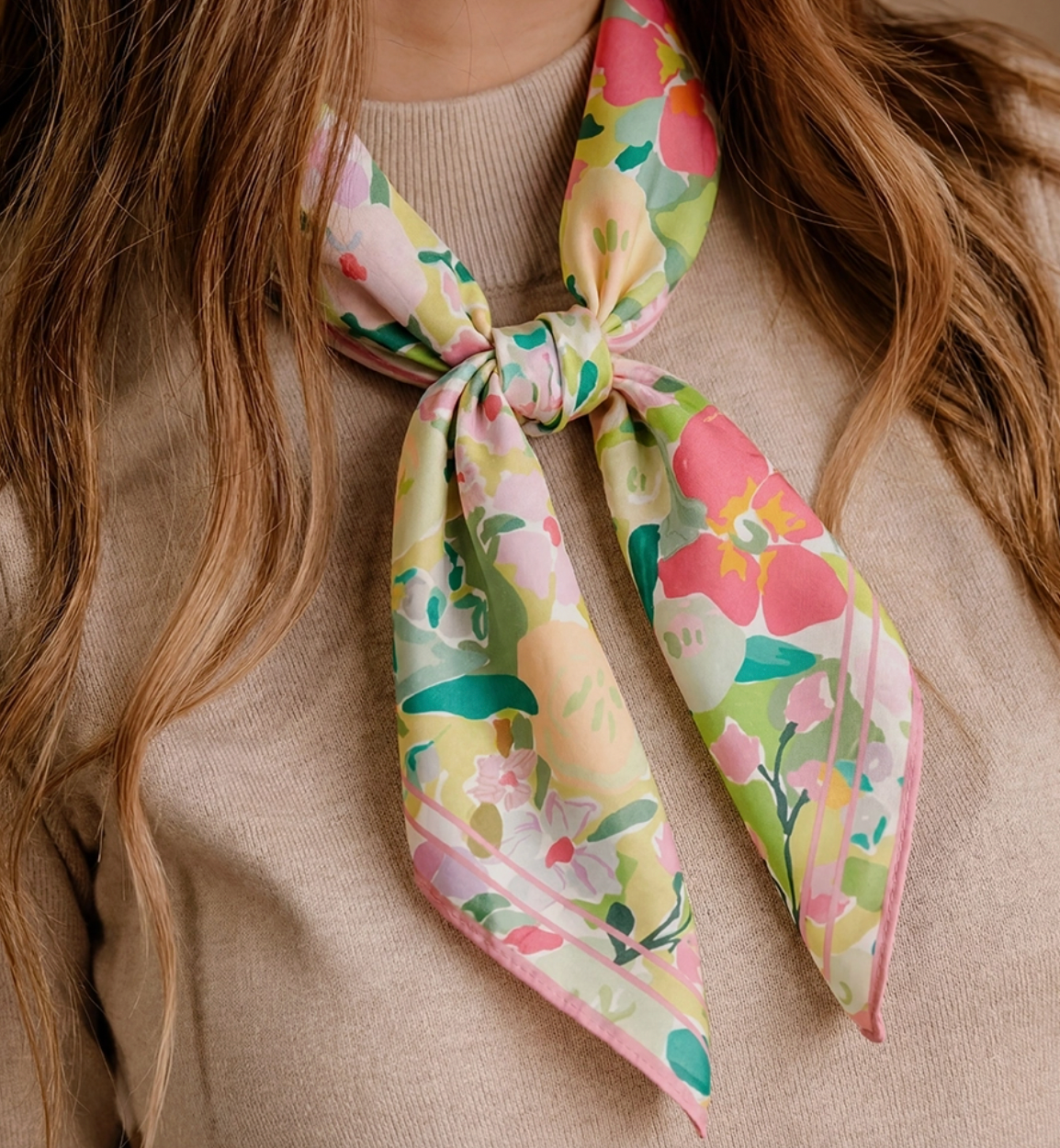 Added Flare Bandana Scarf (2 Colors)