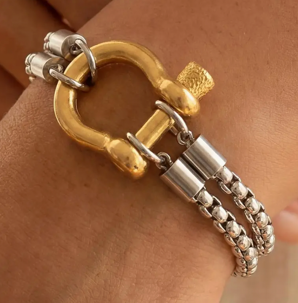 Fancy Like Stainless Steel Bracelet