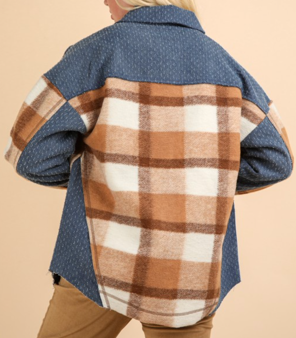 *Here For Plaid Shacket