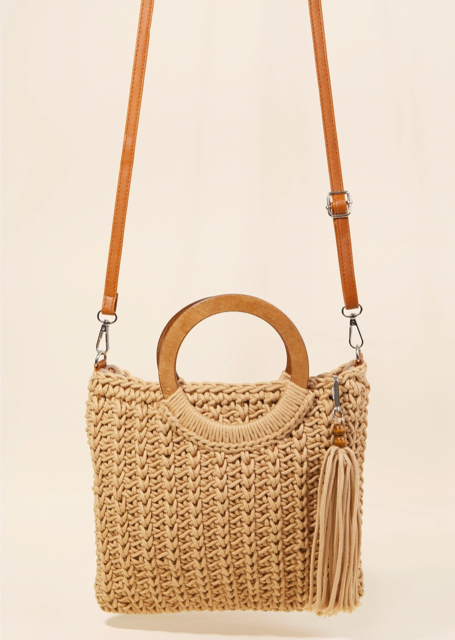 Hannah Hoop Handle Bag
