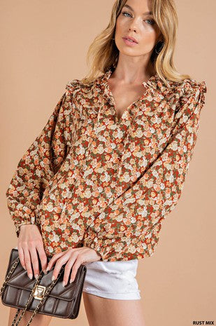 Fresh Florals Blouse