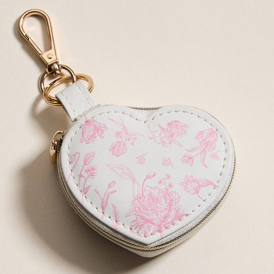 Hearts Falling Jewelry Case