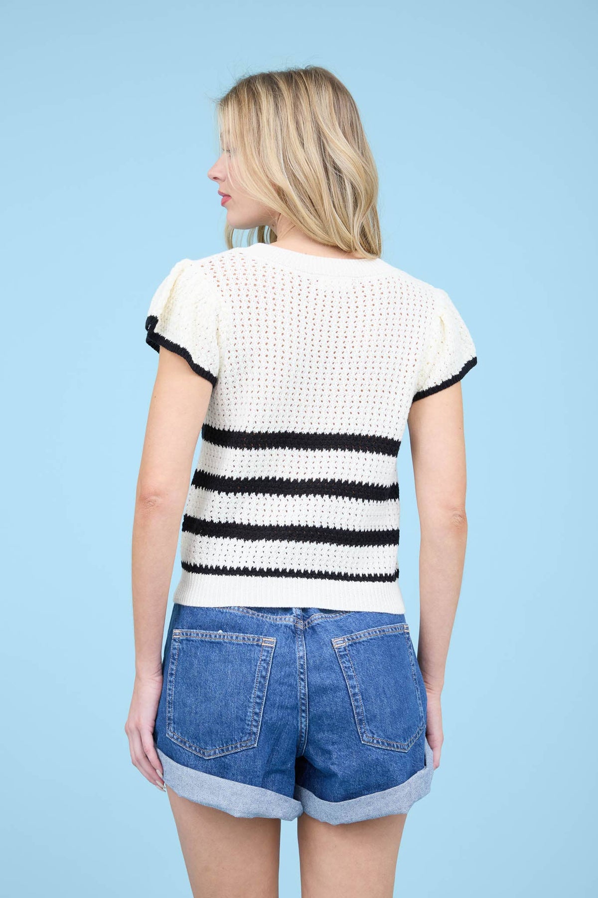 Sunny Stitch Knit Top
