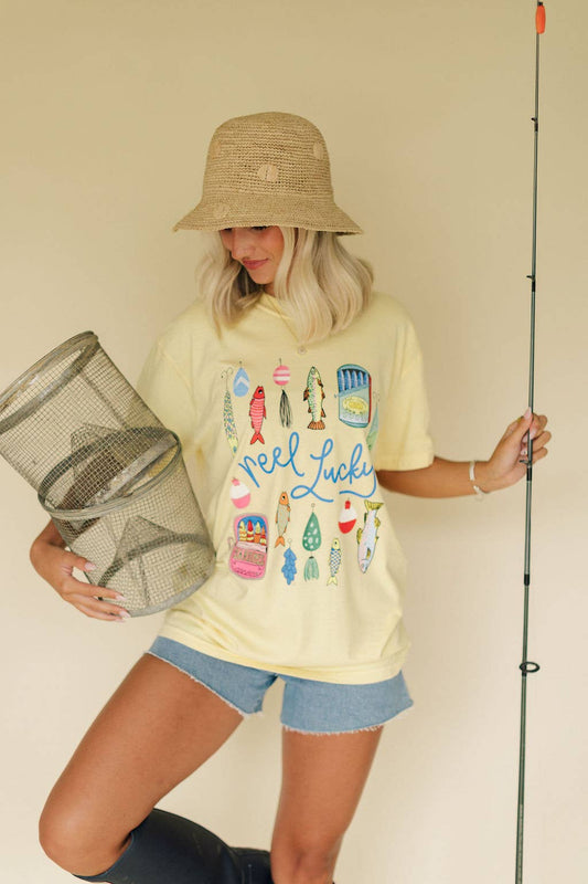 Reel Lucky Graphic Tee (S-3X)