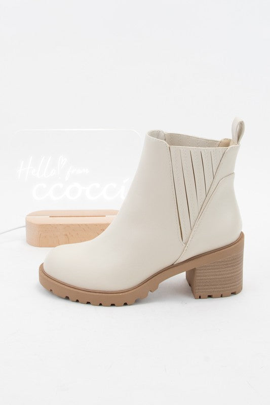 Western Flare Chunky Block Heel Boot