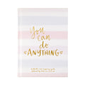 Motivational Hardcover Journal with Satin Ribbon