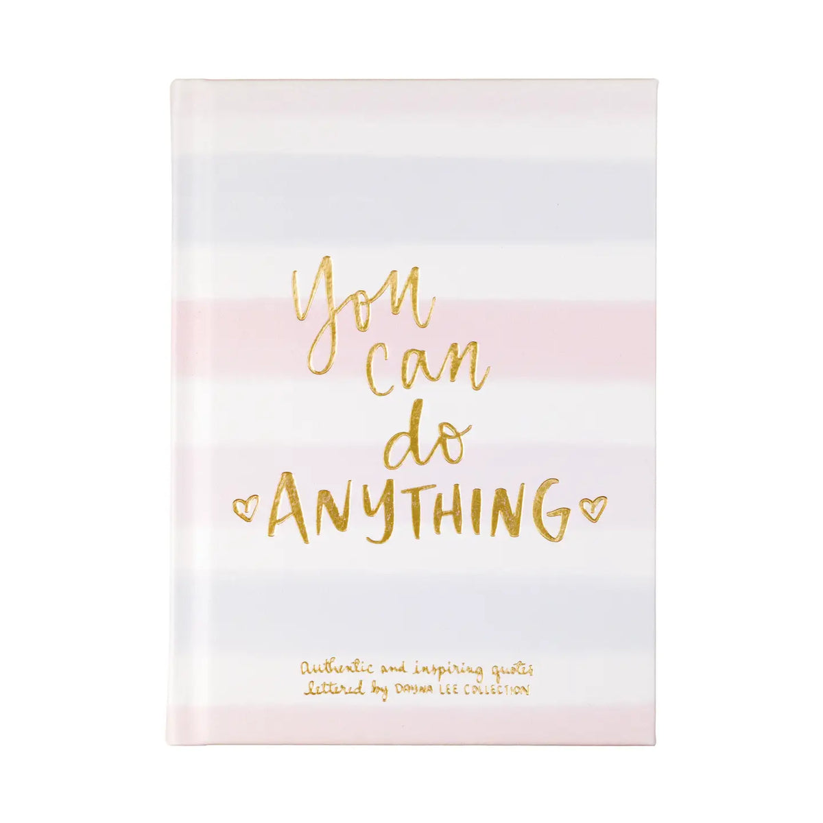 Motivational Hardcover Journal with Satin Ribbon