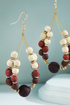 Wooden Dangle Earrings