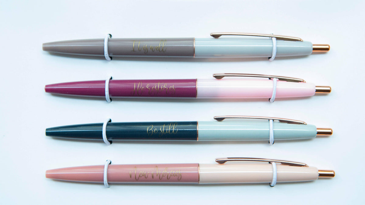 Christian Pen Set | Be Still Pen | Church Pens