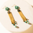 Desert Concho Bloom Drop Earrings