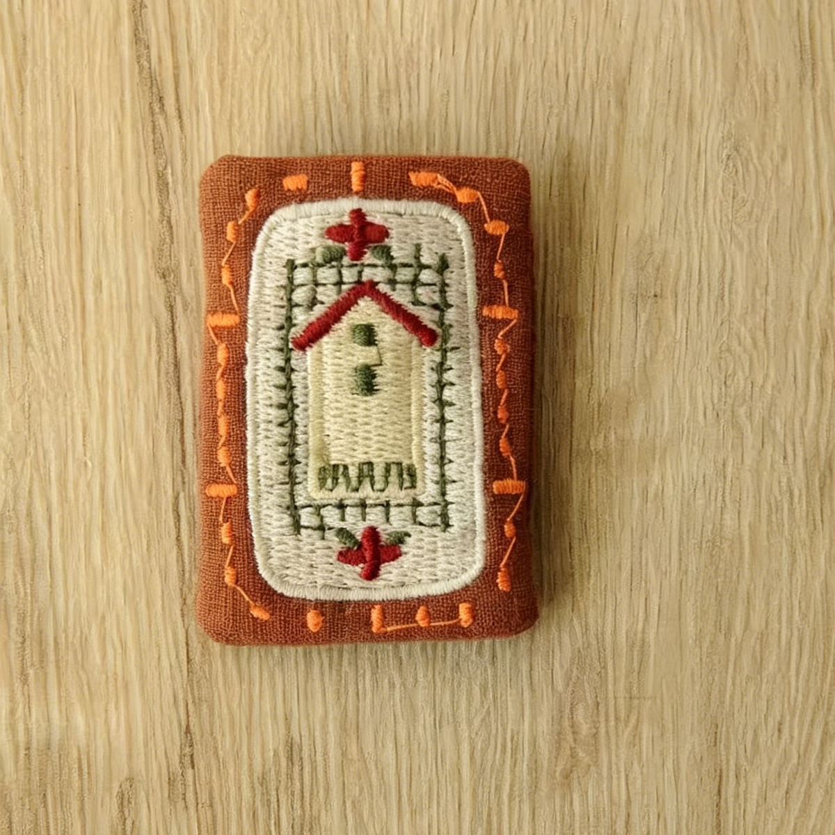 Cloth Forest-Style Brooch