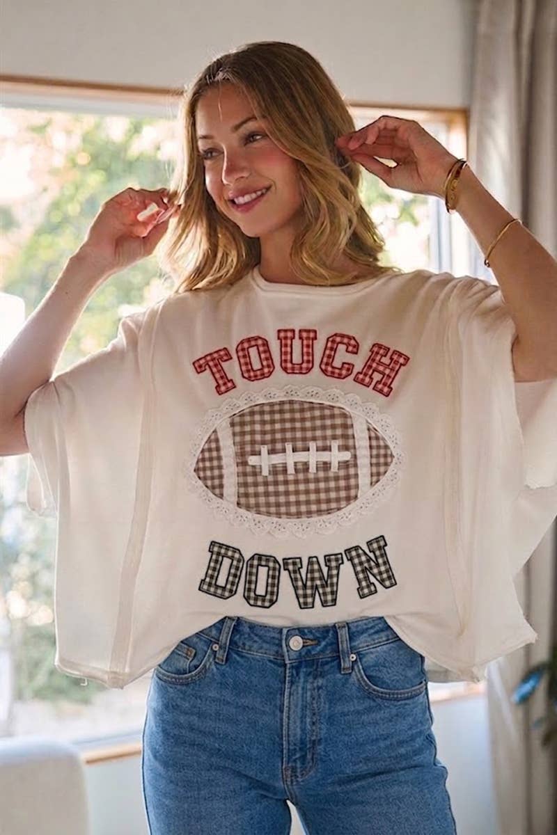 Touch Down Tee Top