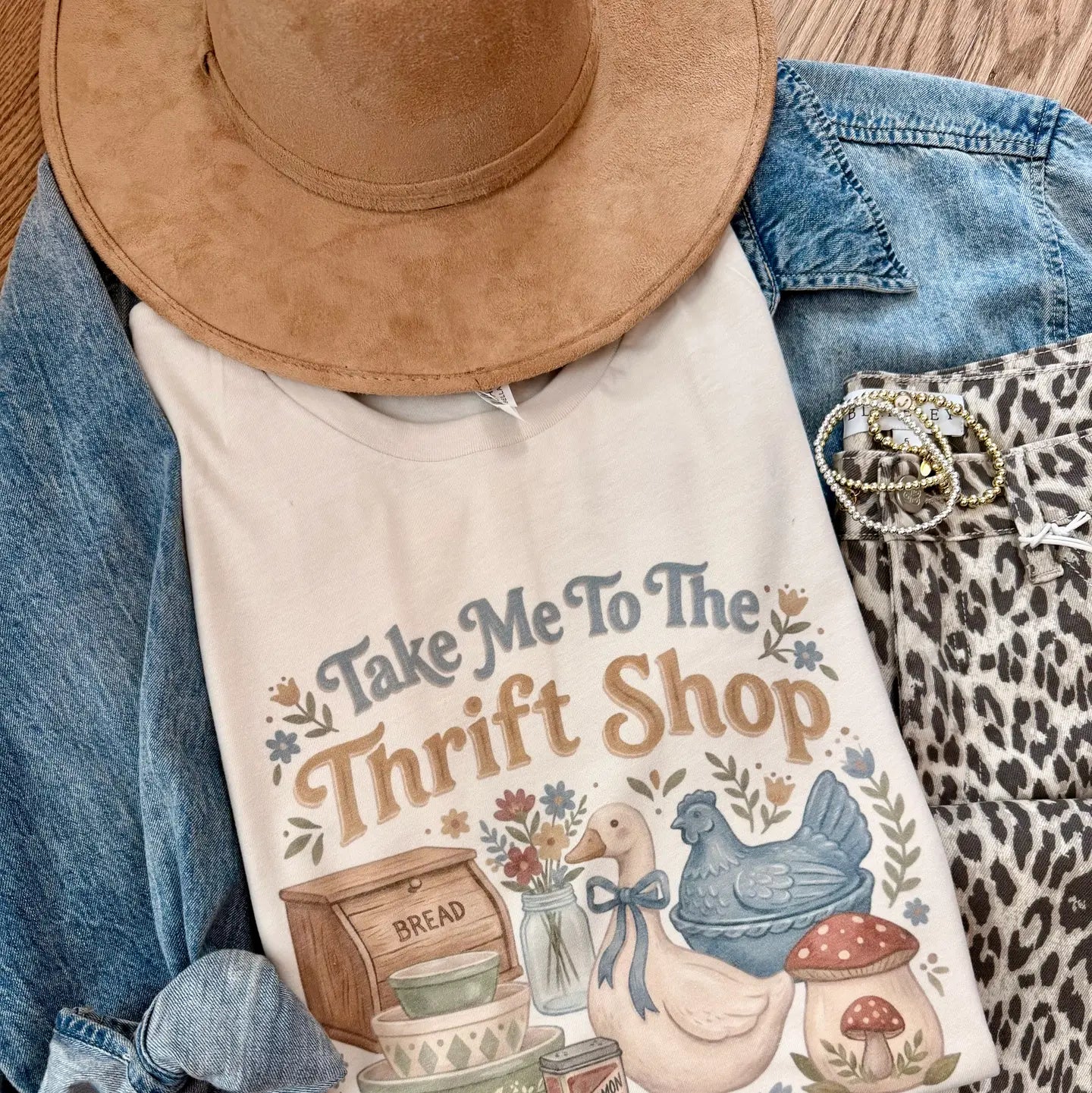 Thrift Store Goose Graphic Tee (S-3X)