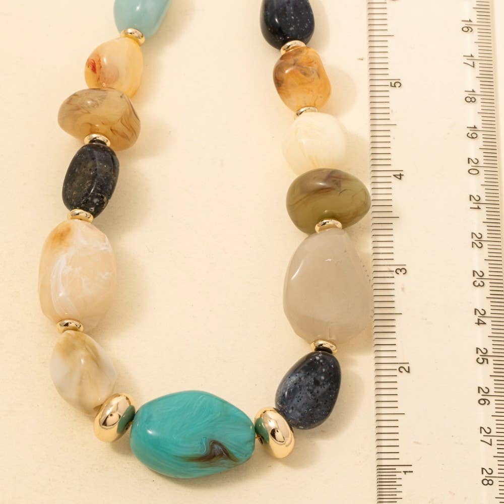 Pop Of Stones Necklace