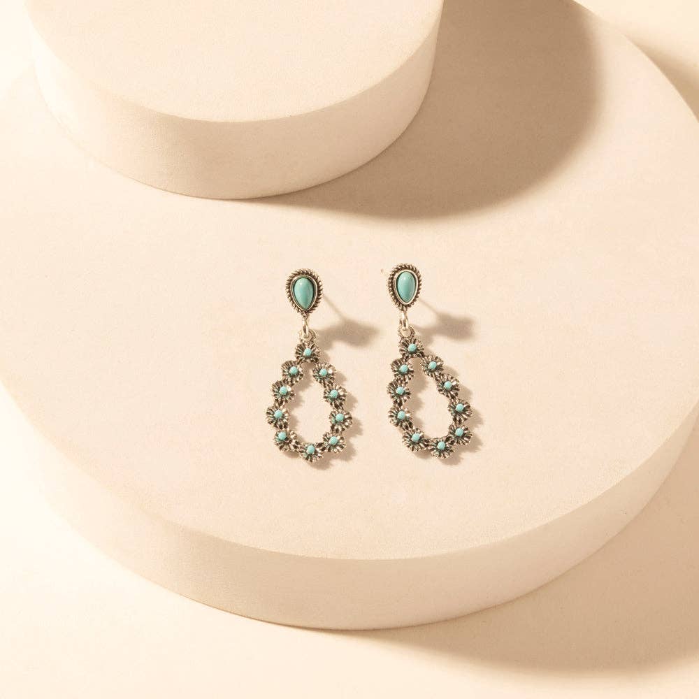 Bluebonnet Trail Teardrop Earrings