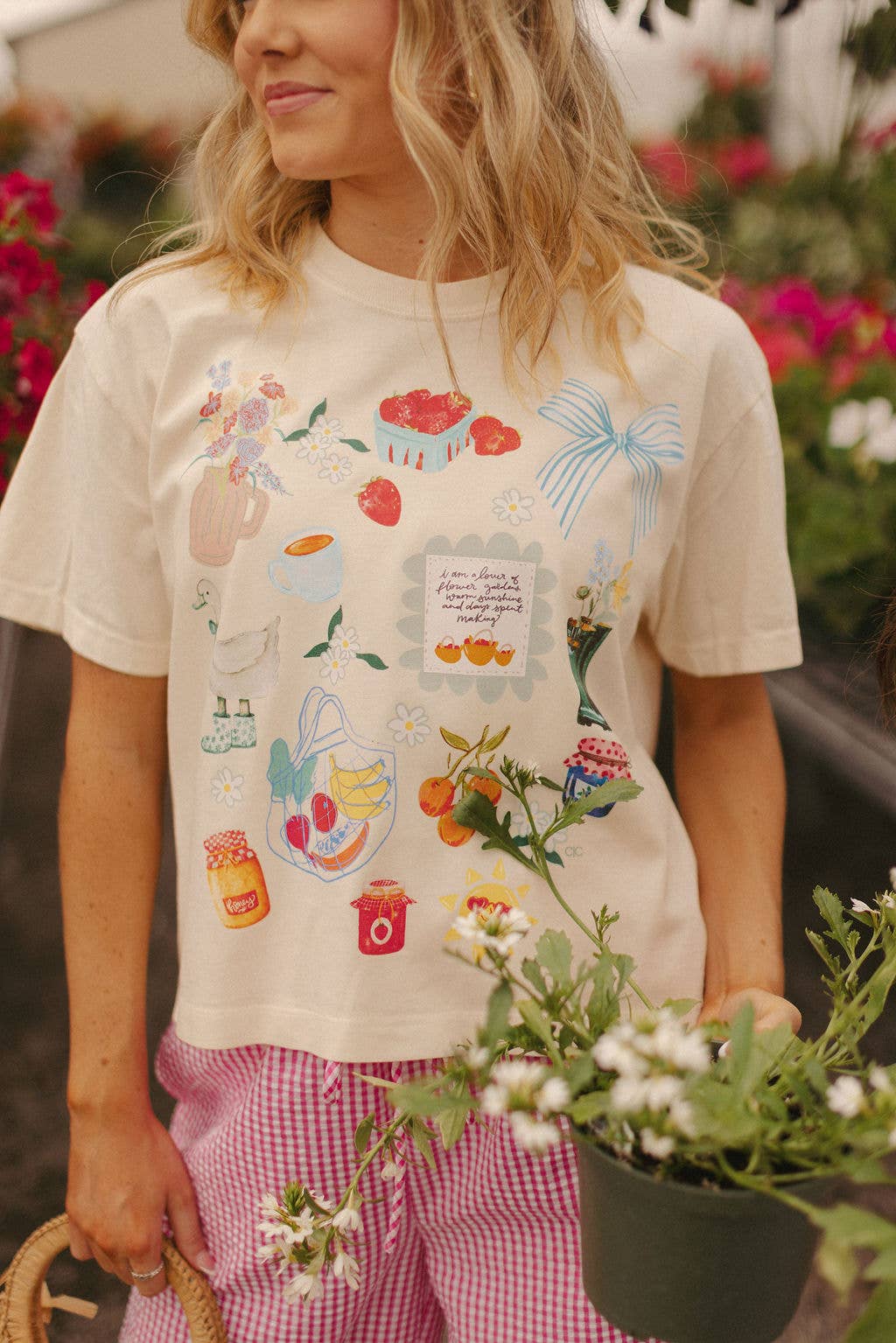 Summer Collage Graphic Tee (S-2X)