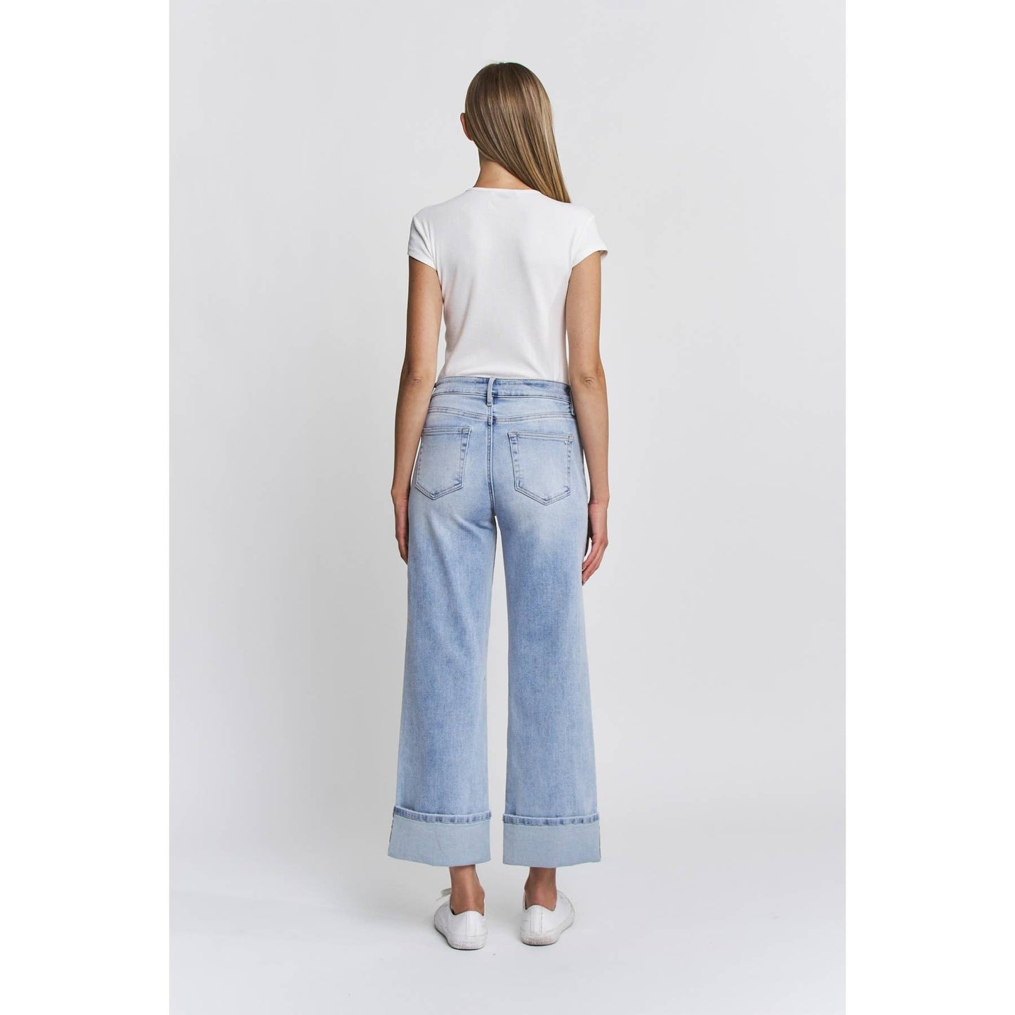 Bloom Babe Wide Leg Denim