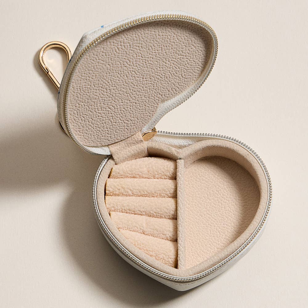 Hearts Falling Jewelry Case