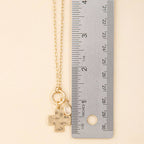 Cross & Pearl Necklace