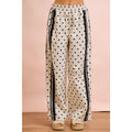 Dot About It Trim Lace Detail Pants (S-XL)
