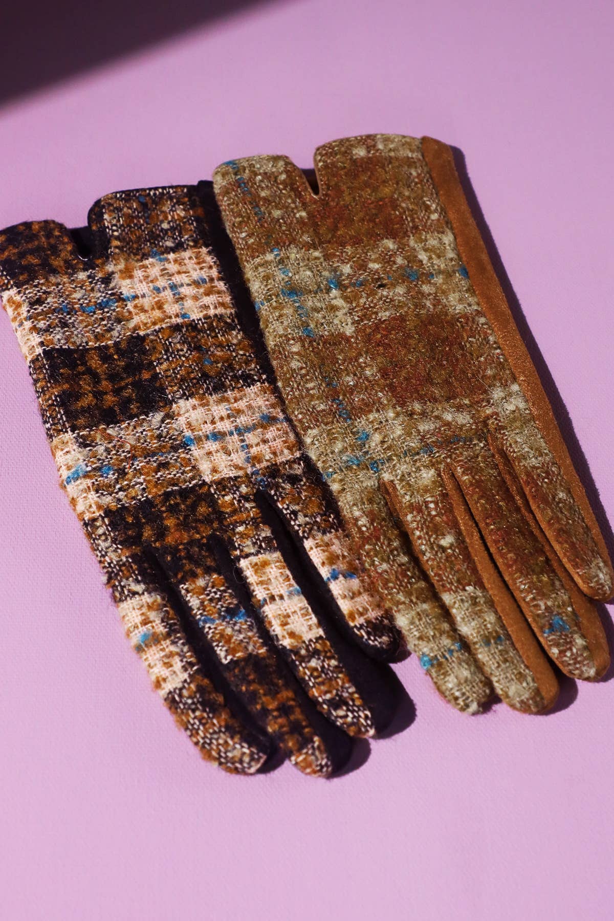 Trish Tweed Gloves (two colors)