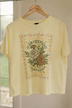 Quilt Patch Thanks And Giving Graphic Tee (S-2X)
