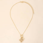 Cross & Pearl Necklace