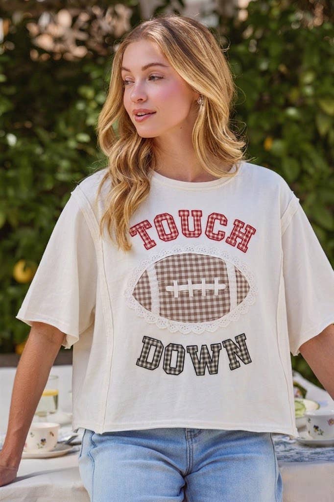Touch Down Tee Top