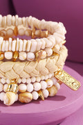Sandy Shores Beaded Bracelet Set