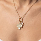 Cross & Pearl Necklace