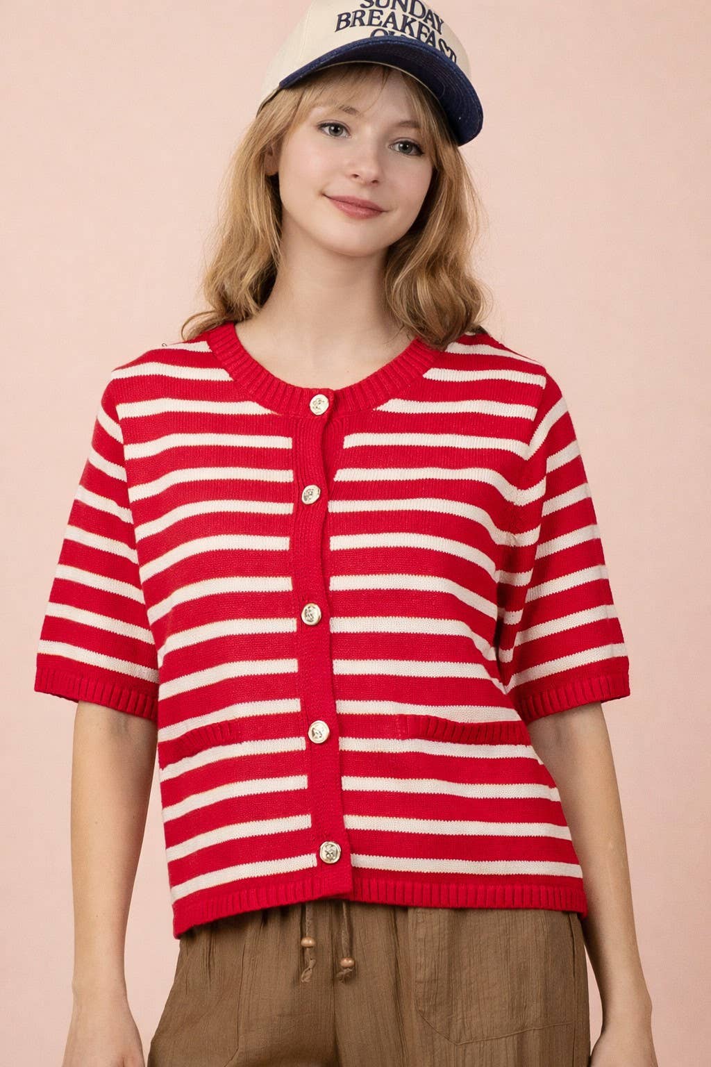 Ruby Down Knit Sweater Top