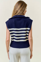 Nautical Necessity Quarter Zip Top