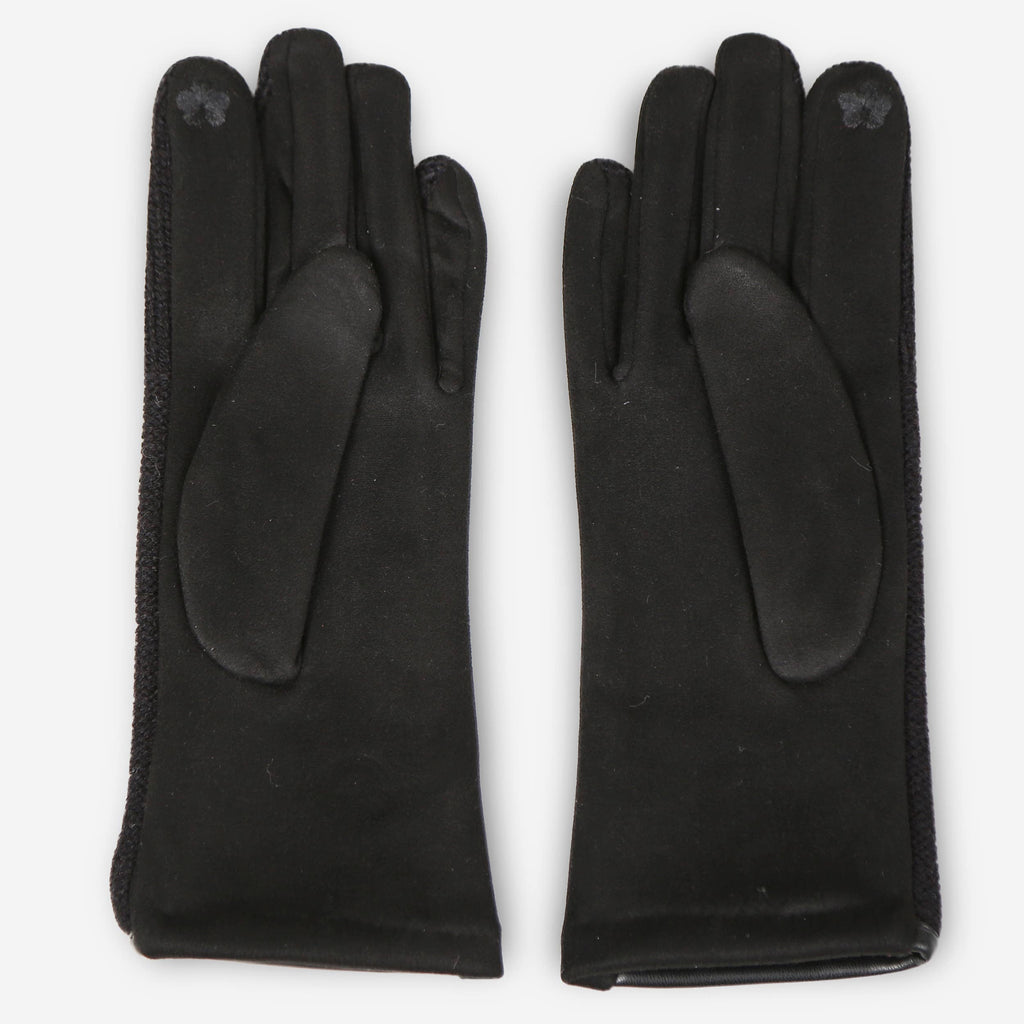 Cable Knit Suede Winter Gloves (several colors)