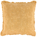 Floral Rust Pillow