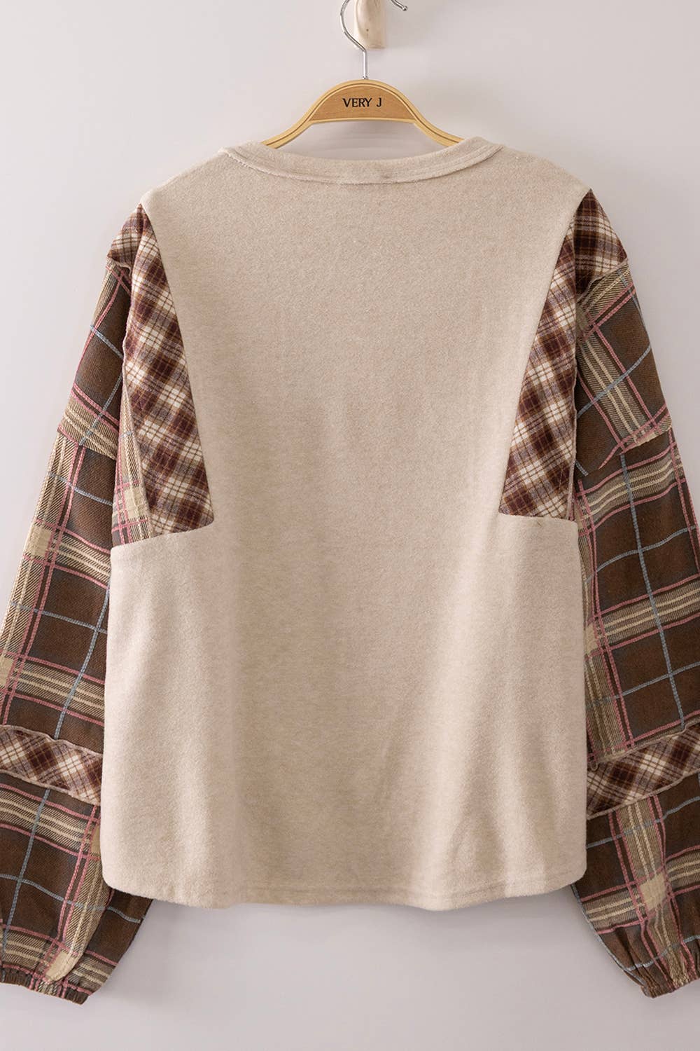 The Autumn Escape Contrast Sleeve Sweater