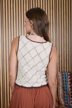 Keep it Western Crochet Knit Vest