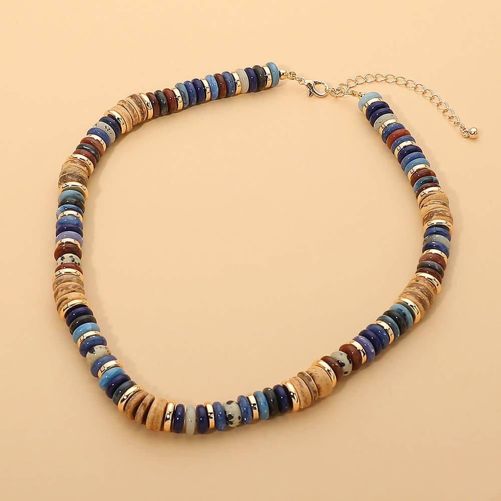 The Earth & Ember Beaded Necklace