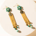 Desert Concho Bloom Drop Earrings