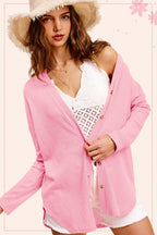 Wrap Me In Waffle Cardigan (2 colors)