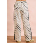 Dot About It Trim Lace Detail Pants (S-XL)