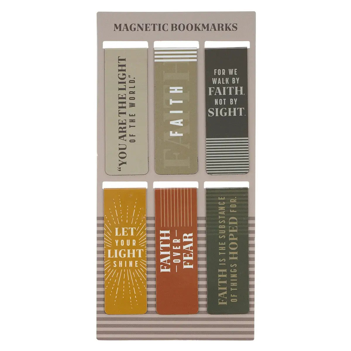 Magnetic Bookmark Set (21 Styles)