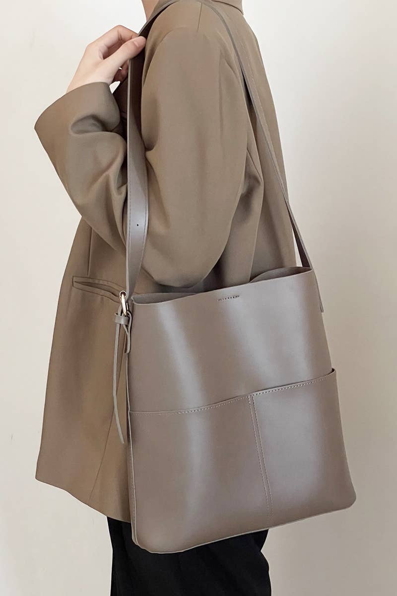 Minimalist Shoulder Tote Bag