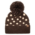 Polka Dot Pattern Pom Beanie Winter Hat