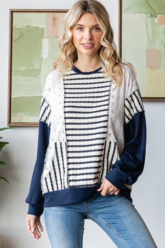 Journey Ahead Pullover Top