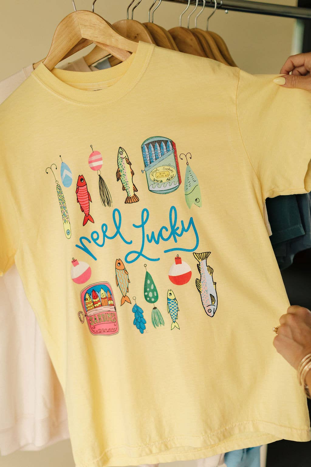 Reel Lucky Graphic Tee (S-3X)