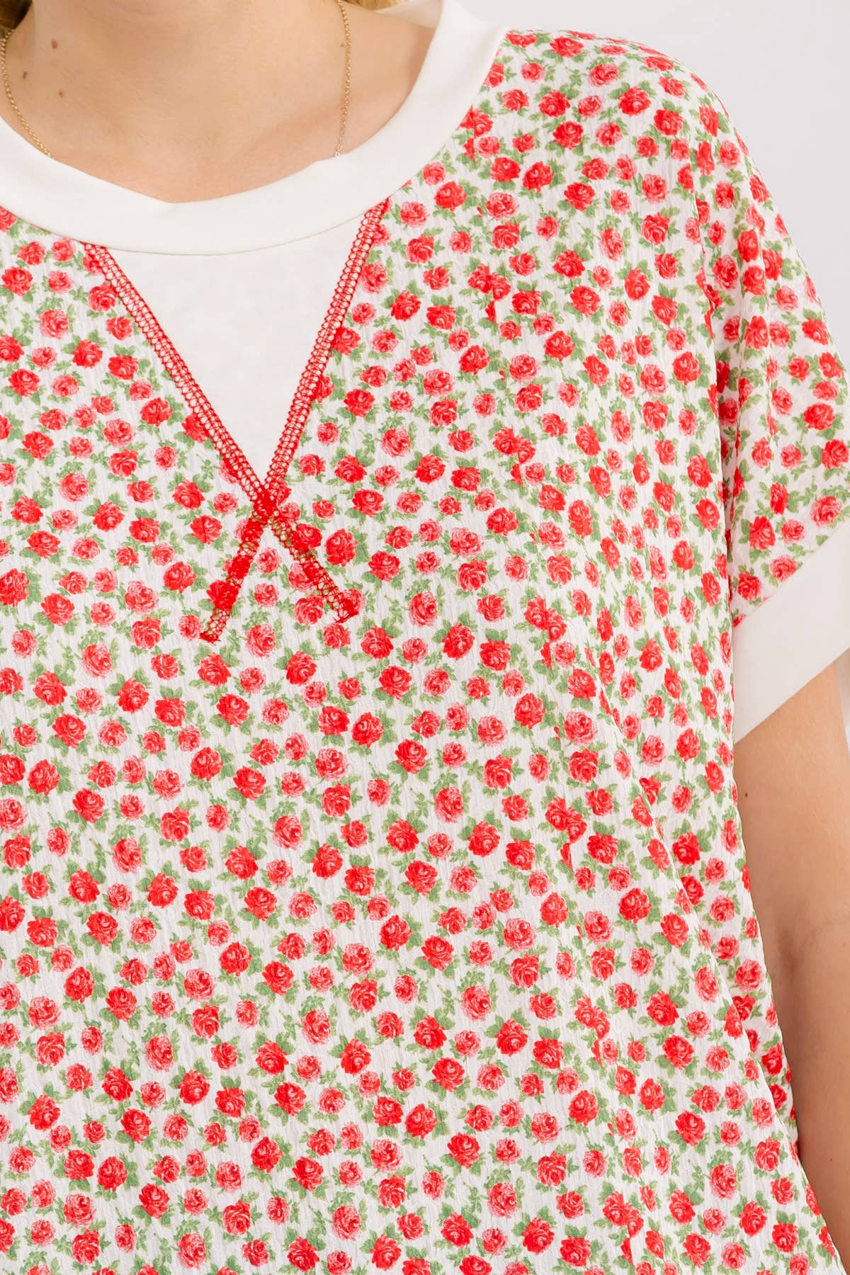 Ruby Floral Top (S-XL)