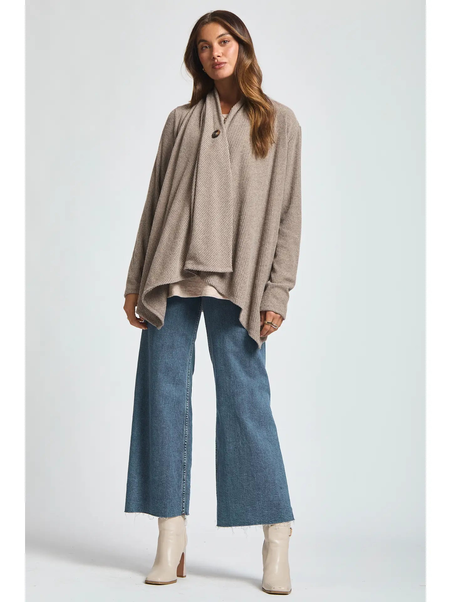 Wrap Me in Button Top