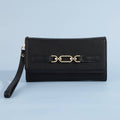 Chain Buckle Wristlet Wallet