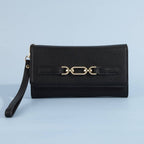 Chain Buckle Wristlet Wallet